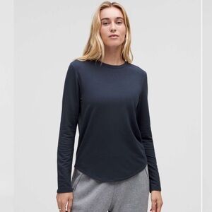 Lululemon Love Modal Fleece Long-Sleeve Shirt